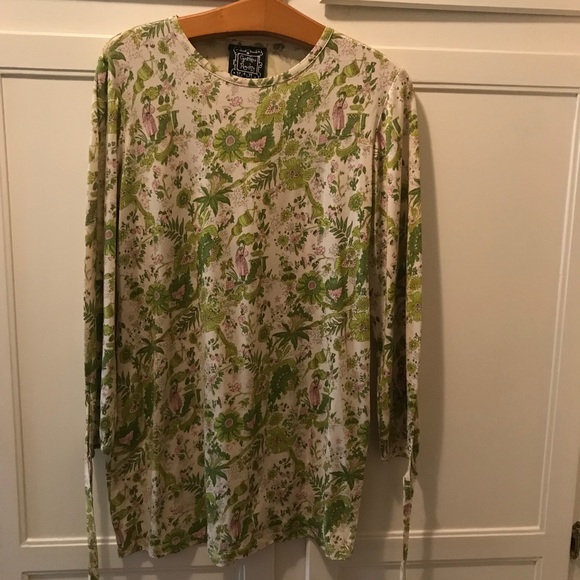 Cynthia Rowley vintage Silk tunic - Picture 4 of 6